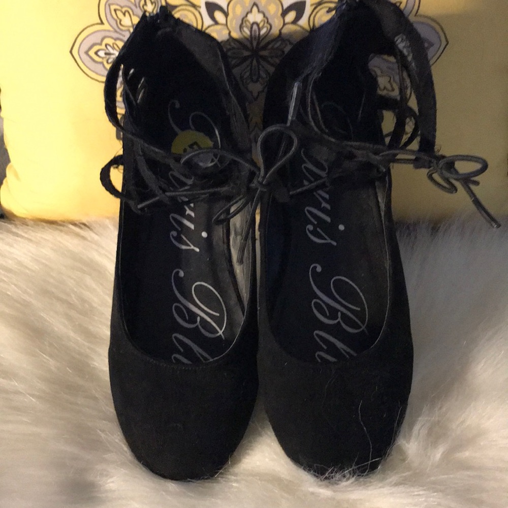 Girls Paris Blue flats